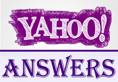 Promote your website 5 high quality yahoo answer for 5