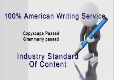 American Writing Service - The home to native US-UK-CA content writers -500 words