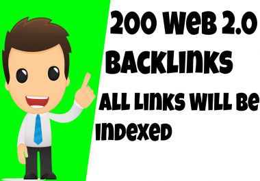 High Quality Web 2.0 Backlink With 100 Index Guarantee