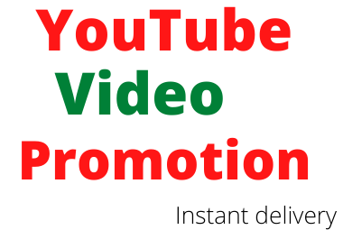 YouTube video promotion & social media marketing instant delivery