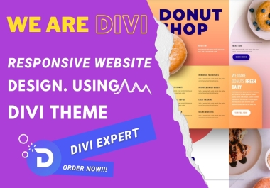 I Will Design Awesome DIVI WordPress Website