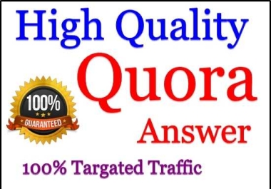 Provide Niche Relevant 10 Quora Answer for targeted traffic
