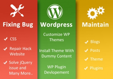 Fix Issues, WordPress Errors, MySQL, PhP, Problem...