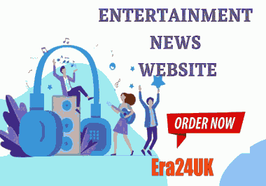 Automated Entertainment News Website With Content Spinner WordPress