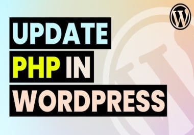 Upgrade WordPress Core,  PhP version,  DB,  WP Version & Woocommerce,  Free Themes and Plugins