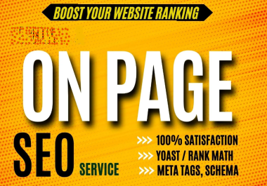 SEO WordPress Website's Visibility with Expert On-Page Setup and Optimization