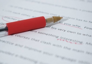 I can write and proofread article for you