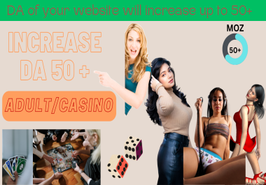 I will increase domain authority moz da rank 30 plus