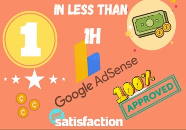 I will Monetize Unlimited Webites with google ads without being approval in less than a Day