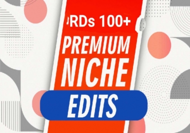 I will powerful curated niche edit links on real websites rd100 plus