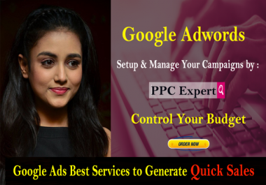 Setup and manage google adwords ads Campaign