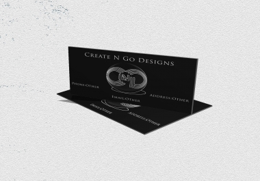 If you are looking for a a design or logo for your business cards contact me