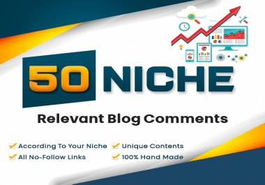 I will do 50 niche relevant manual nofollow backlinks