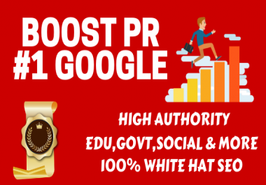 Boost Your PR Number 1 in Google with high authority back-links by SEO Shark
