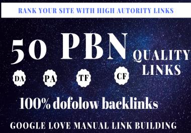 rank your site with high authority links