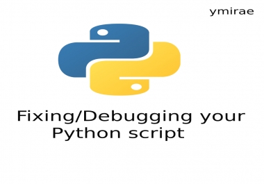 Fixing/Debugging your python script