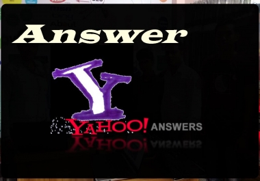 my service Yahoo Answer 20 for website traffic