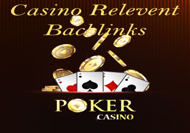 50 Casino Gambling Niche Backlinks