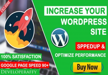 WordPress Speed Optimization,  Speed up WordPress website Speed