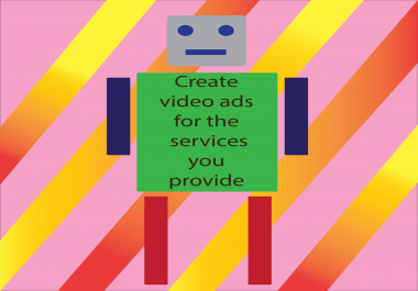 Create animated video ads for your service