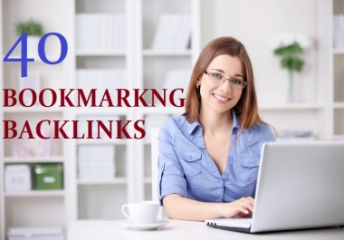 40 google top page SEO bookmarking backlinks