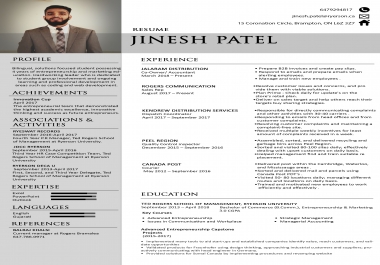 Professional Resume Writer by Photoshop,  Illustrator and Microsoft Word