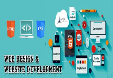 will develop a professional website from the ground for you
