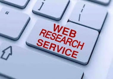 WEB RESEARCH AND ANY TYPE OF ADMIN SUPPORT WORK
