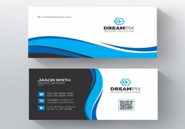 I can design amazing business cards according to your requirements