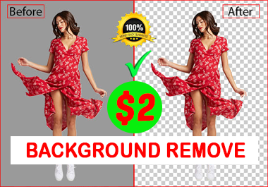 photoshop editing,  remove or change background professionally any 2 image