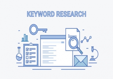 I Will Do SEO Keyword Research,  Competitor Analyse And Backlinks