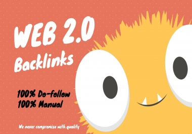 I'll build 20 high authority web 2.0 backlinks
