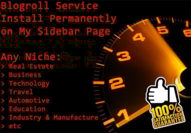 Blogroll service on 50xsites Top Level Domain only