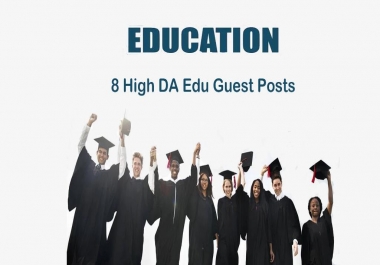 Write One Article and Submit It to Two High Da Edu Guest Blog Sites