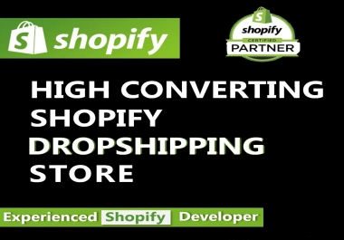 I will create shopify dropshipping store and shopify website with 5 Products Upload