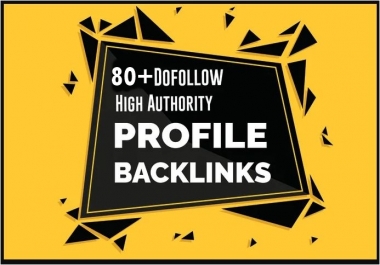 80+ PR9 Dofollow profile backlinks- All Dofollow profile Links