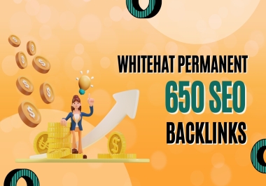 I Will Boost Ranking With 650 Whitehat Permanent Seo Backlinks
