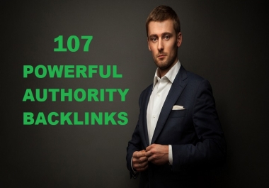 do107 powerful high authority backlinks for SEO