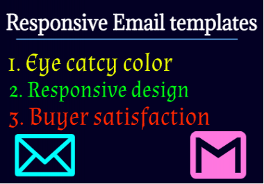 I will design premium looking email template