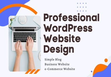 I will create professional wordpress website for your business