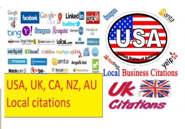 100 High DA 40 + Local Citations MANUALLY Done For Any Country