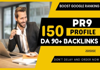 I Will Rank Google Higher By High DA80 to 100 /PR6 to PR9 150 SEO Backlinks 2020 Best Results