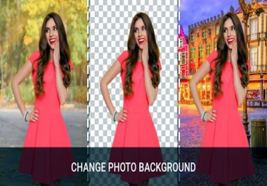 Change/Remove/Illustrate you photos professionally with speed delivery