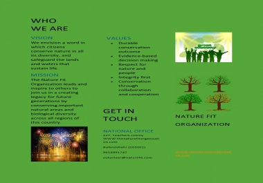 Design your business professional and eminence brochure