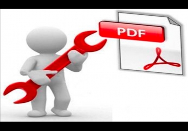 i will edit and modify your pdf file
