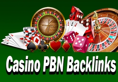 Provide 50 Casino PBN Backlinks High DA TF