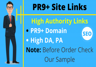 PR9 And 70+ High Domain Authority 5 SEO Cheap Backlinks