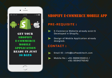 Shopify E-Commerce Mobile Application