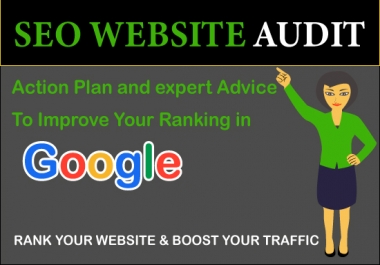 provide SEO audit and advice on how to optimize it