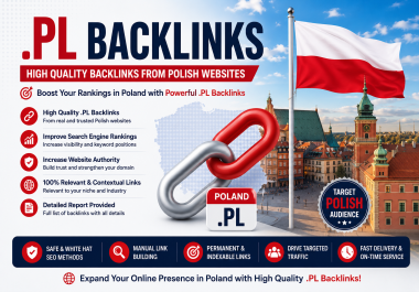 I will do 4. pl poland backlinks link building seo off page